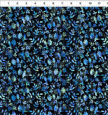 Halcyon II Blue Vines Fabric Yardage