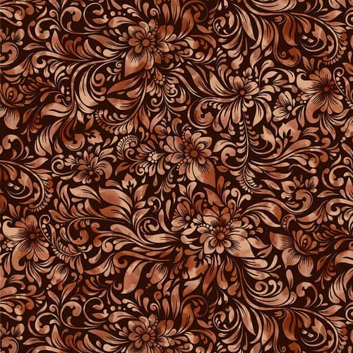 Allure Watercolor Textured Floral Cocoa 118" Wide 3 Yard Quilt Fabric Yardage