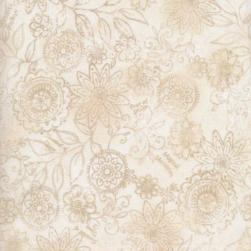 Linen Closet Floral Fabric Yardage