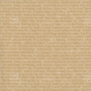 Linen Closet Text Fabric Yardage
