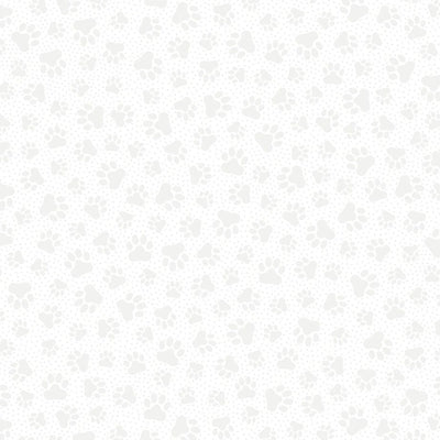 Quilting Illusions Paw Prints Fabric Yardage
