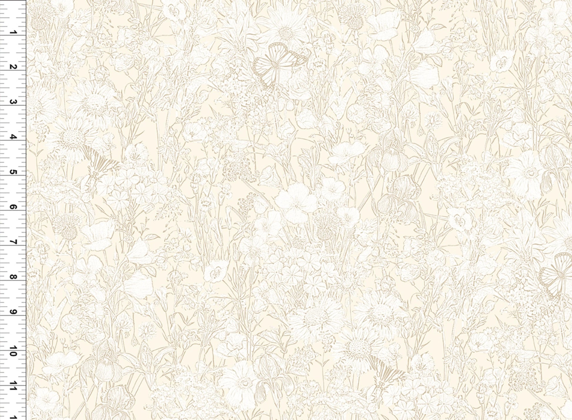 Shop Hop 2026 Cream Tonal Swirl Fabric Yardage - PRESALE - quilt fabric for sewing and quilting projects