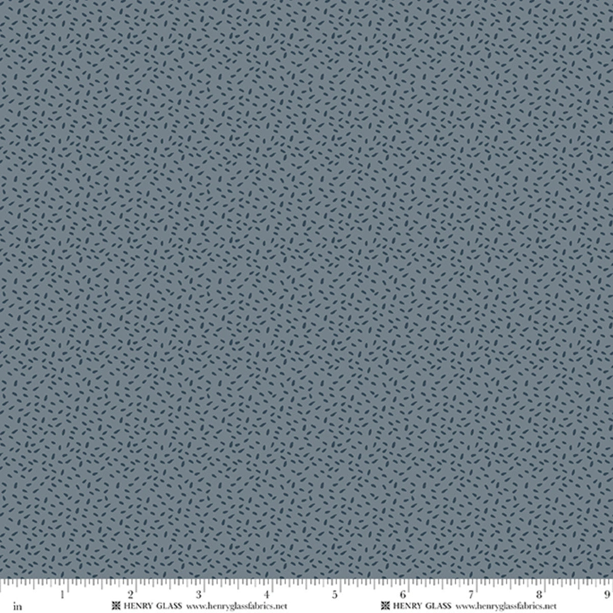 Snow Folks gray blue scattered seeds Christmas quilt fabric