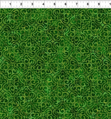 Prism II Evergreen Mosaic Fabric Yardage