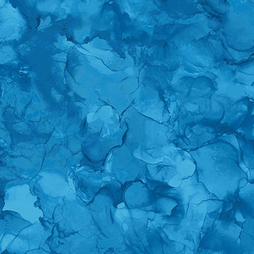 Mirage Bahama Blue Fabric Yardage - quilt fabric for sewing and quilting projects