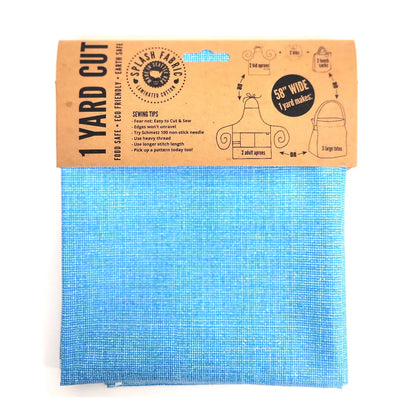 Laminated Cotton, Blue Jay Print, 1 Yard Precut