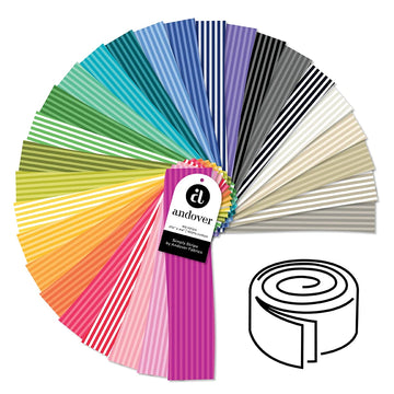 Simply Stripe 2 1/2" Design Roll - quilting supply from Quilted Joy
