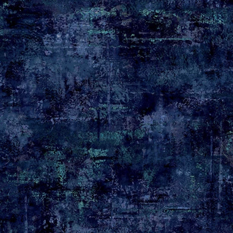 Vibe Navy mottled blender 108-inch wide quilt backing fabric