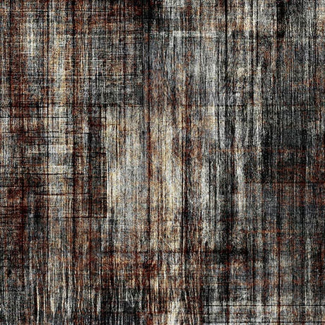 Into the Woods charcoal wood texture fabric yardage