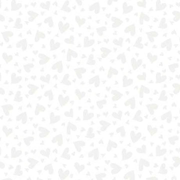 Quilting Illusions White Hearts Fabric Yardage - quilt fabric for sewing and quilting projects