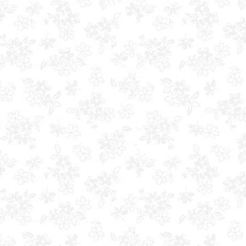 Quilting Illusions White Calico Fabric Yardage - quilt fabric for sewing and quilting projects