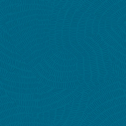 Stitched blender, dark teal, by QT Fabrics