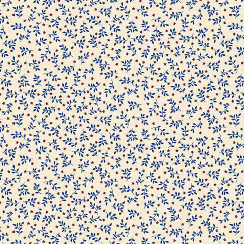 Liberty Hill Cream Sprigs Fabric Yardage