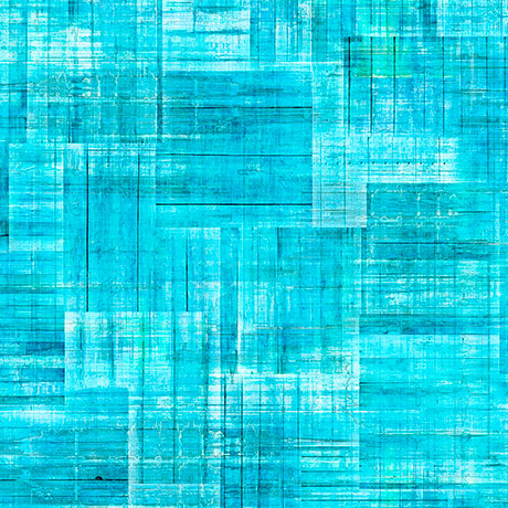 Udderly Adorable wood texture, turquoise, by QT Fabrics