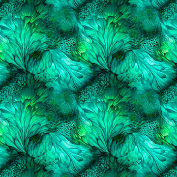 Dreamweaver Jade Foilage Fabric Yardage at Quilted Joy