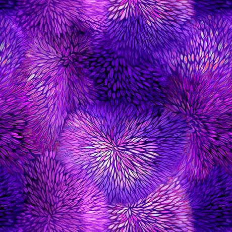 Dreamweaver Violet Color Burst Fabric Yardage at Quilted Joy