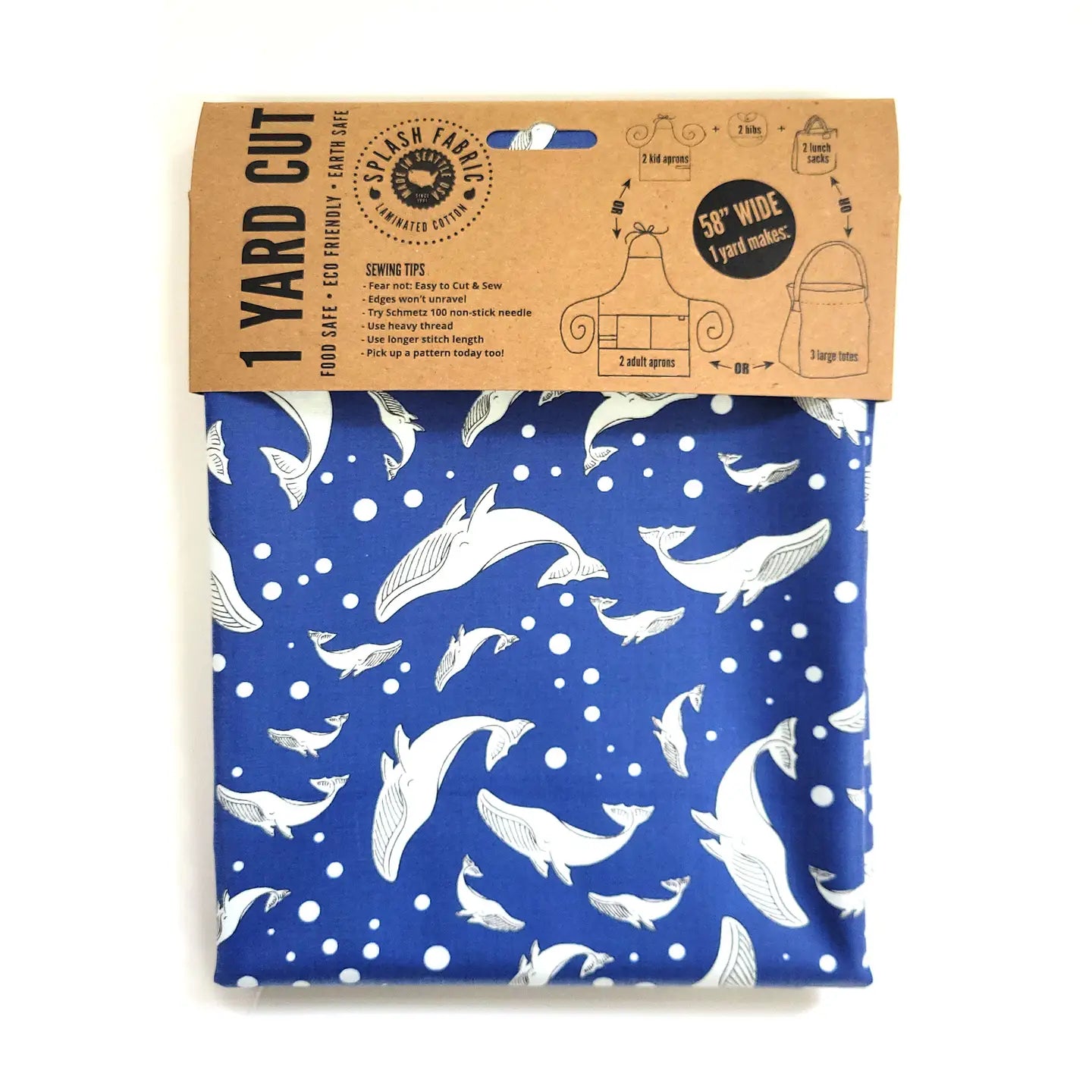 Laminated Cotton, Spout, 1 Yard Precut