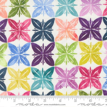 Soulstice Rainbow Canvas Fabric Yardage - quilt fabric for sewing and quilting projects