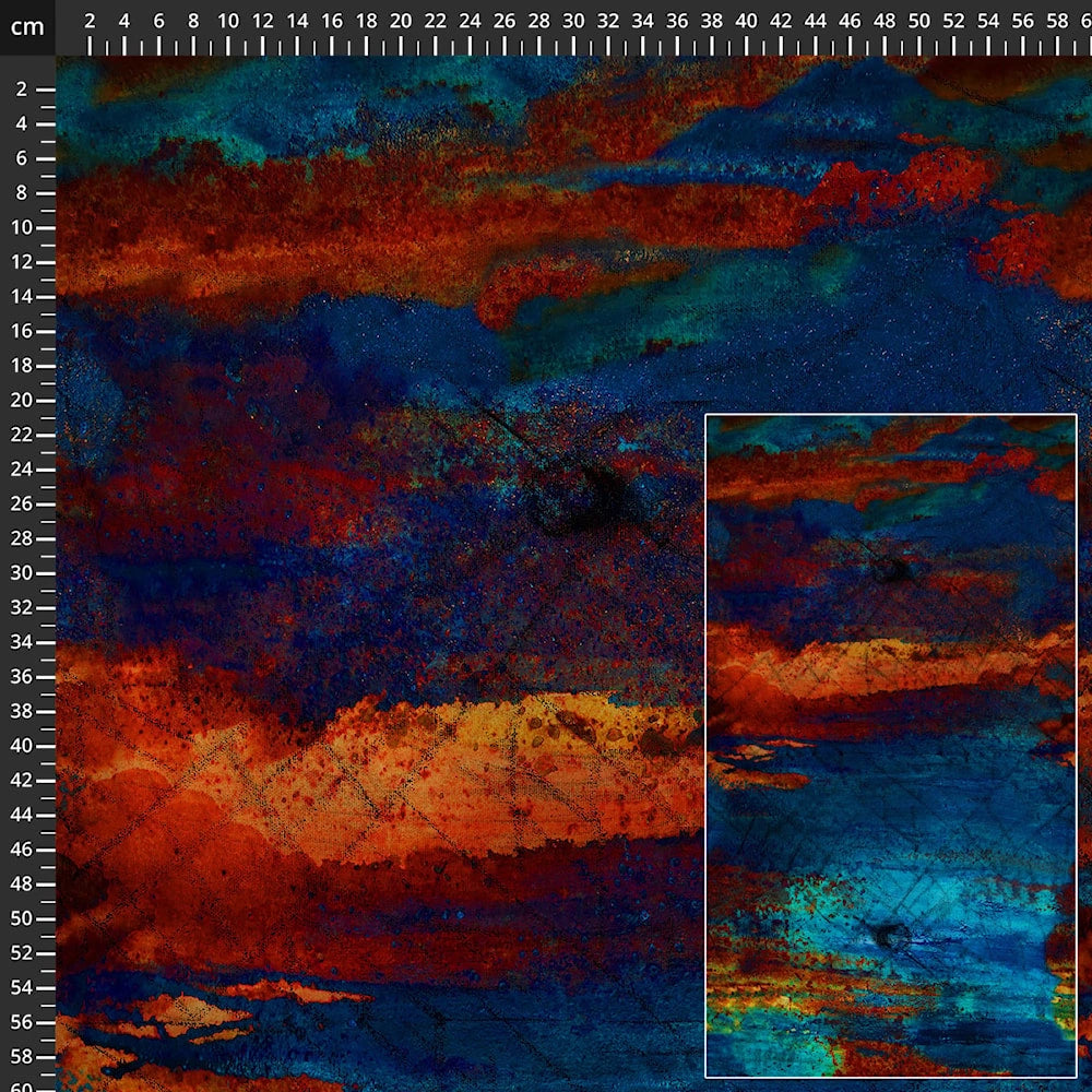 Tulip Festival Multi Abstract Mill Fabric Yardage - quilt fabric for sewing and quilting projects