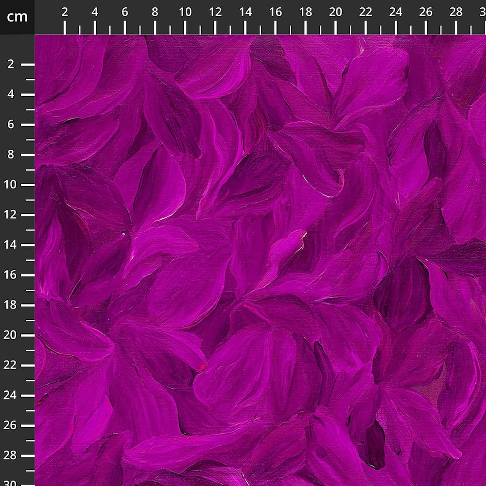 Tulip Festival Purple Zuzu Fabric Yardage - quilt fabric for sewing and quilting projects