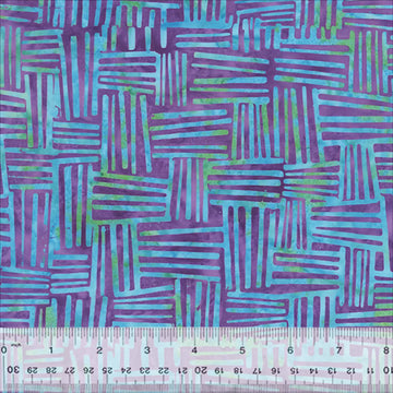 Quiltessentials Splendor Amethyst Weave Batik Fabric Yardage