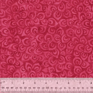 Quiltessentials Splendor Pink Petals Batik Fabric Yardage