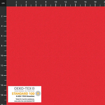 Petits Points Red Fabric Yardage