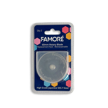 Famore 60mm Replacement Blades 2pk