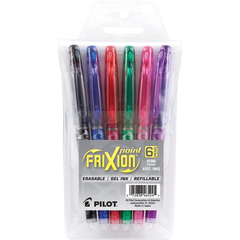 Frixion Point Assorted 6 pack