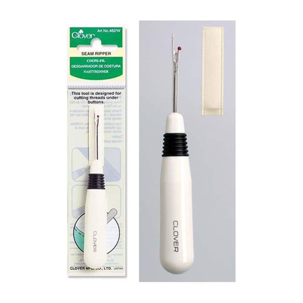 Clover Seam Ripper White