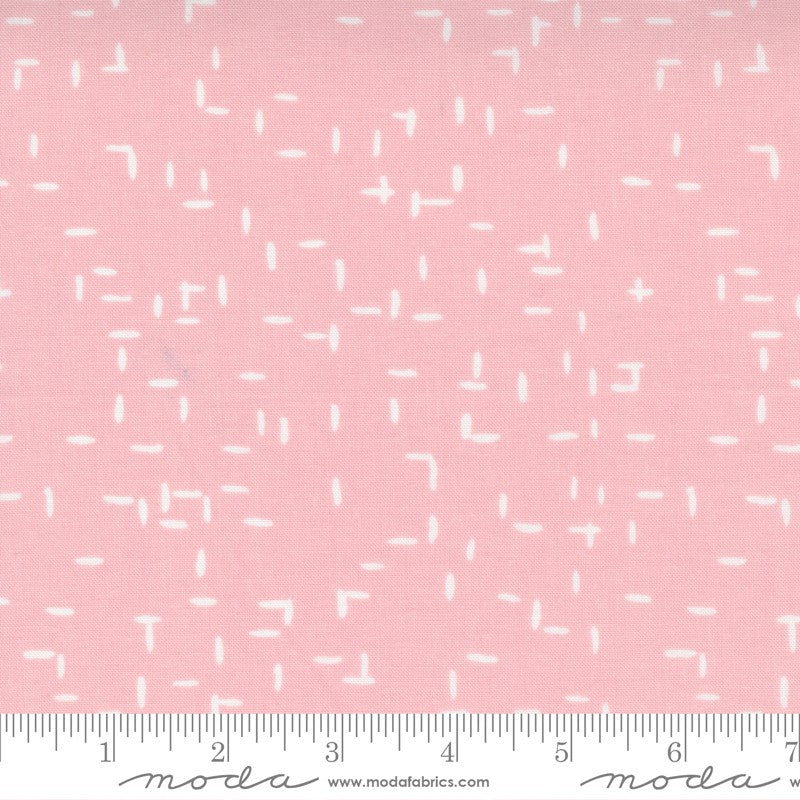 Words To Live By Cameo Pink Fabric Yardage