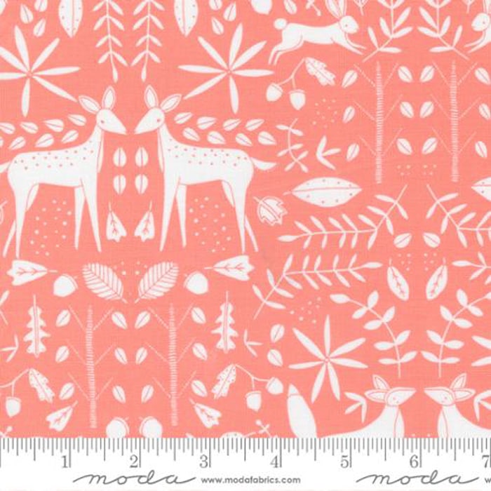 Nocturnal Forest Primrose Fabric Yardage