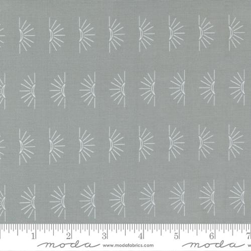 Nocturnal Crescent Moon Raincloud Fabric Yardage