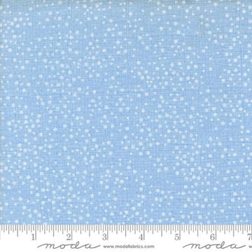 Dotty Thatched Mist Fabric Yardage