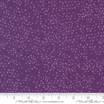 Dotty Thatched Pansy Fabric Yardage