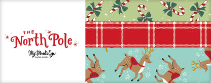 The North Pole Flannel 5" Stacker - image 2 - quilting supply from Quilted Joy