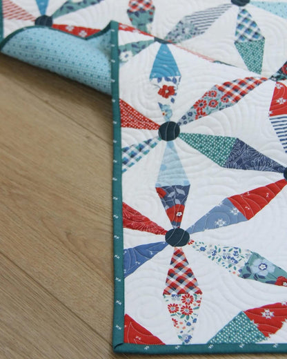 Porchside Orchard Quilt Kit - image 3 - complete quilt kit with fabric and instructions