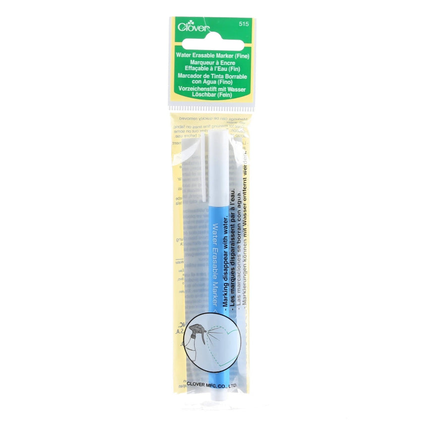 Clover Water Soluble Marker Fine pt Blue