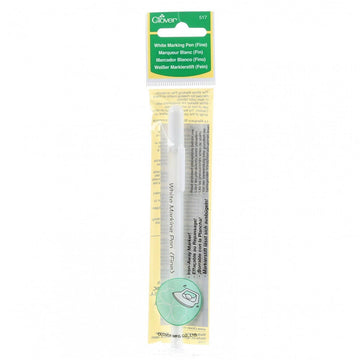Clover Iron Off Marking Pen - White