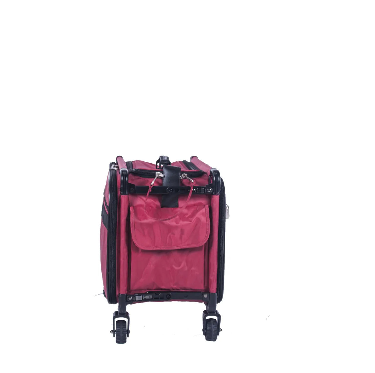 Tutto 22" Cherry Red Sewing Machine Case On Wheels Large