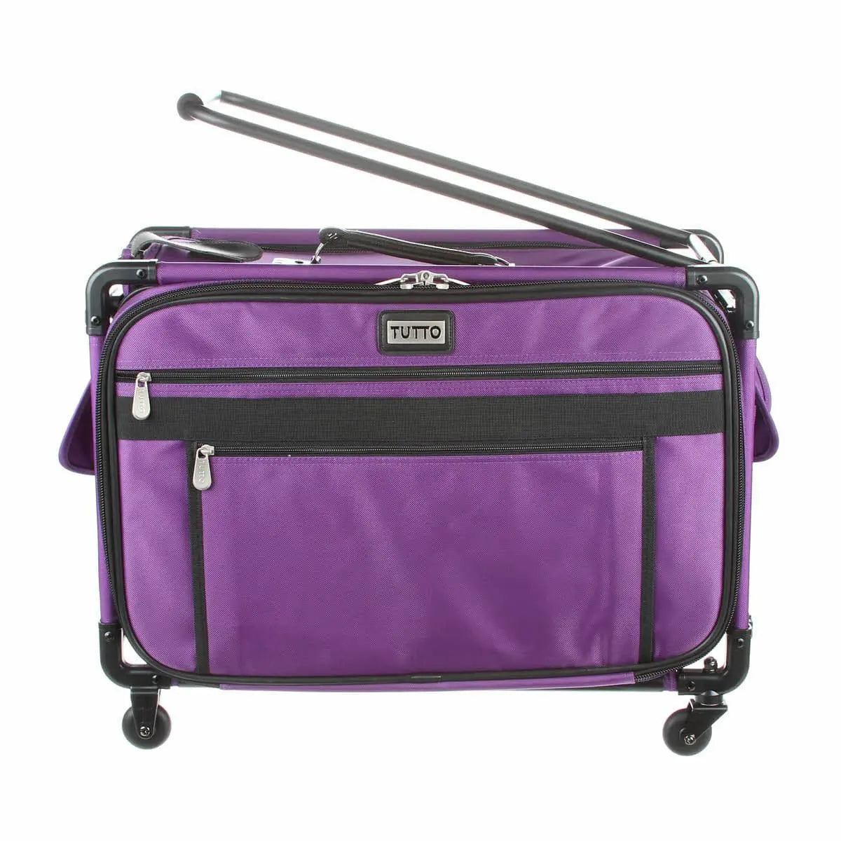 Tutto 22" Purple Sewing Machine Case On Wheels Large