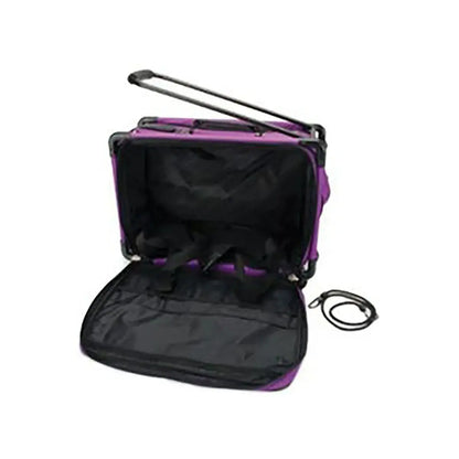 Tutto 22" Purple Sewing Machine Case On Wheels Large