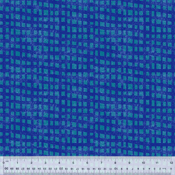 Swatch Cobalt Skyscraper Fabric Yardage
