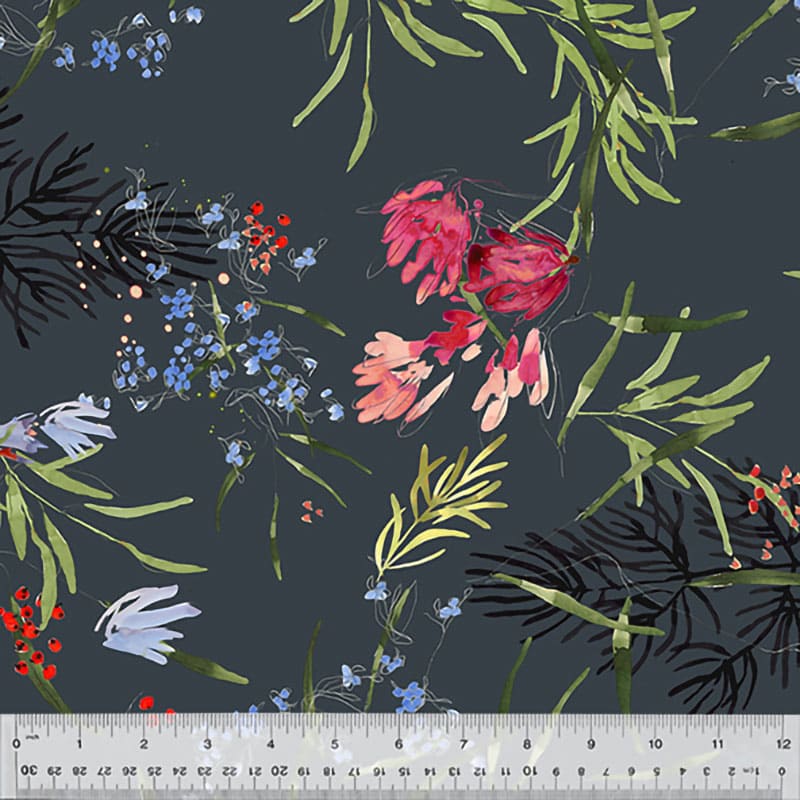 Meadow Floral 108" Wide Quilt Backing Fabric