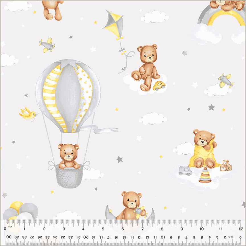 Sweet Dreams Cloud Dreamland Flannel Fabric Yardage Product Photo