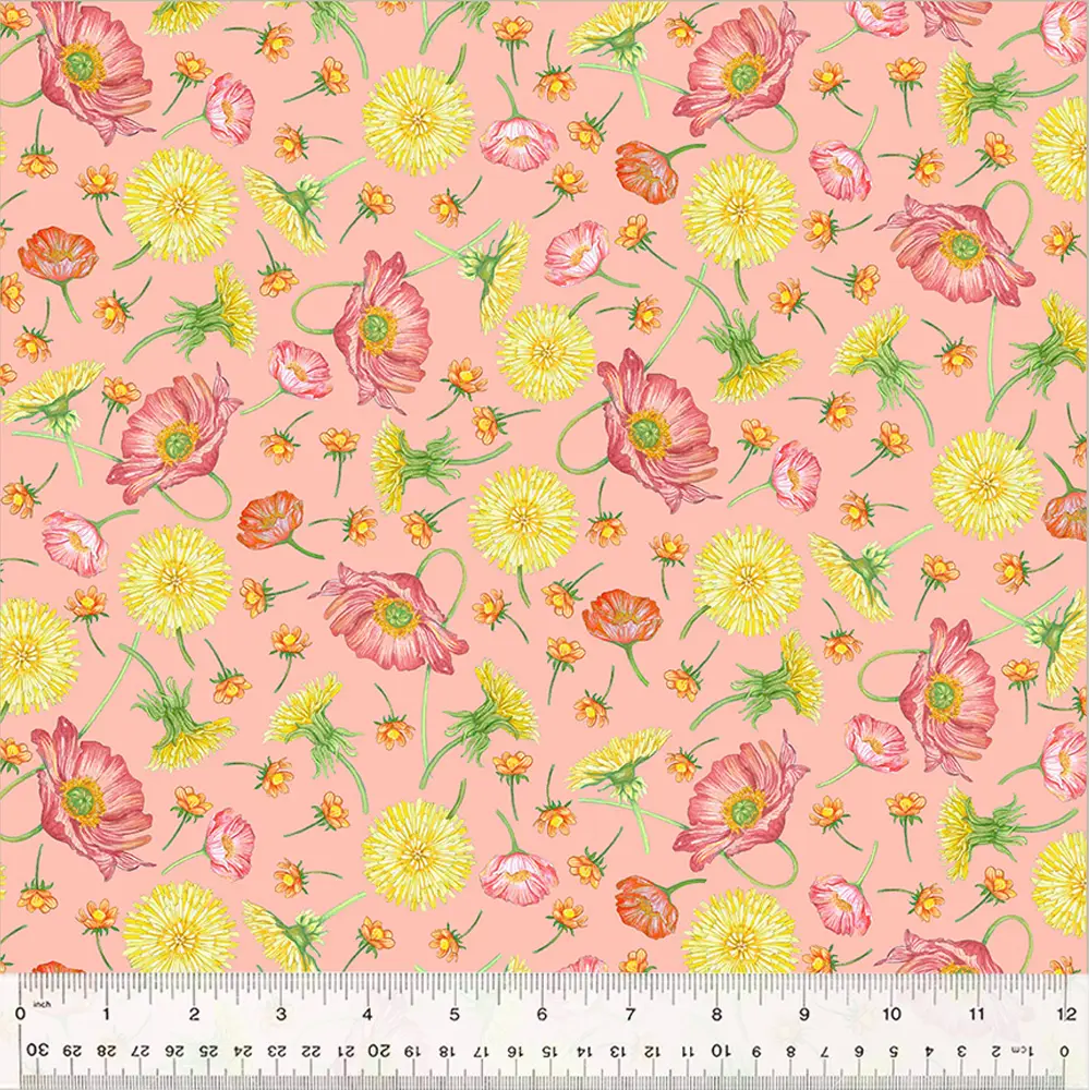 Spring Dreams Pink Spring Pickings Fabric Yardage Product Photo