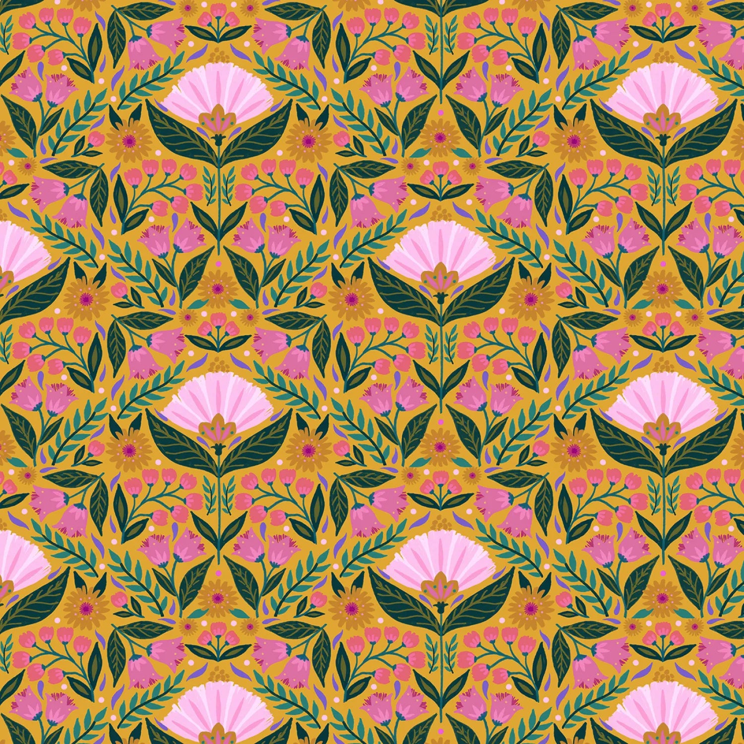 Dayspring Botanica Golden Ochre Yardage