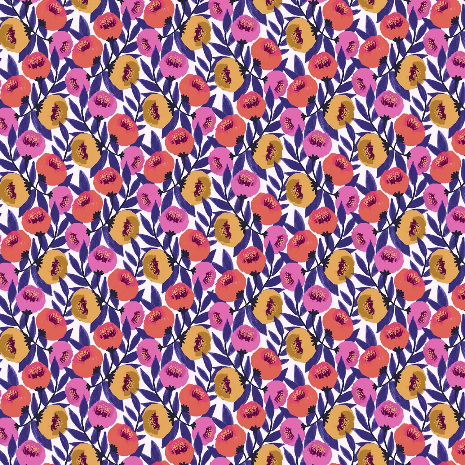 Dayspring Garland White Yardage