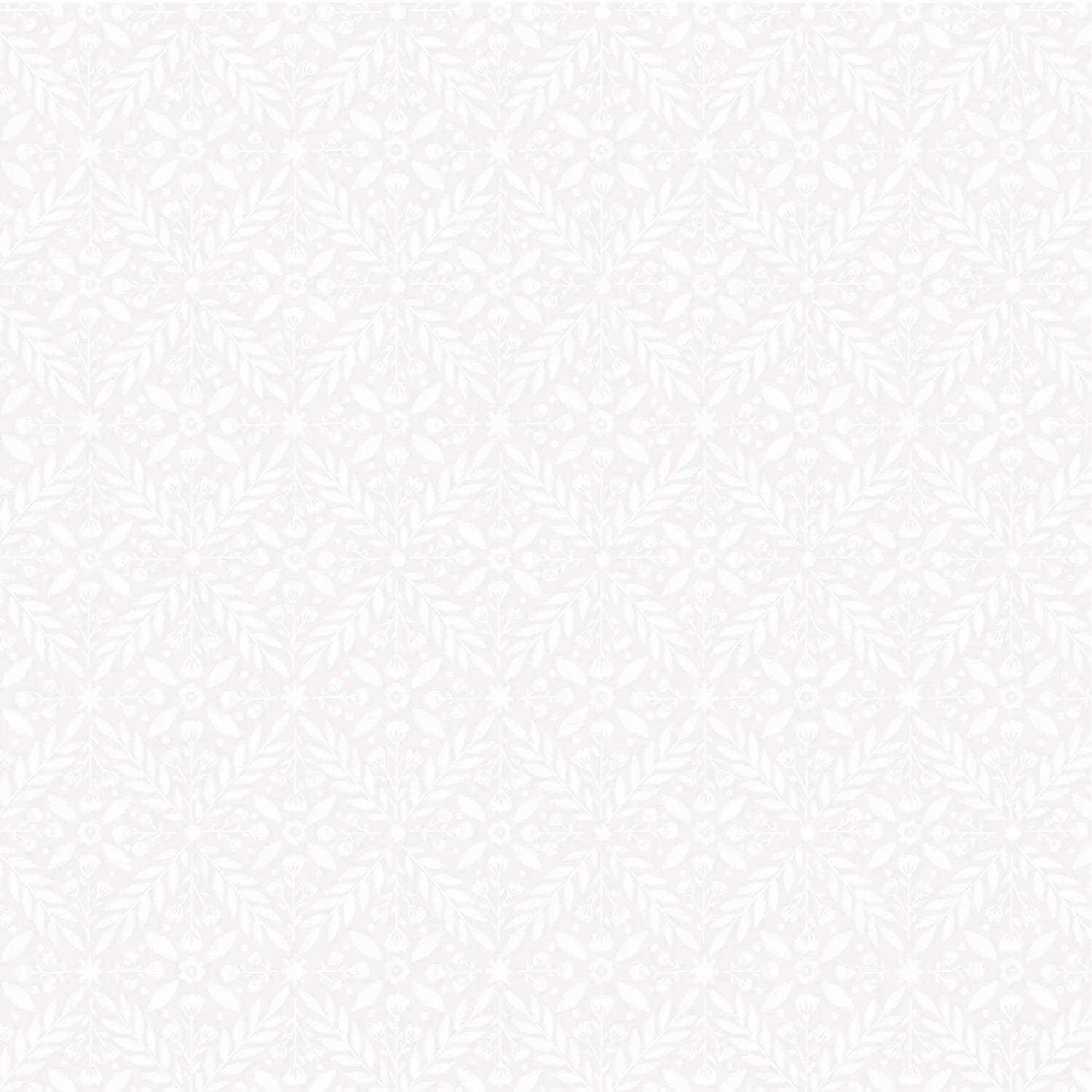 Dayspring Lattice White On White Yardage