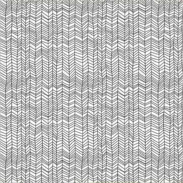 Pen and Petal White Herringbone Fabric Yardage